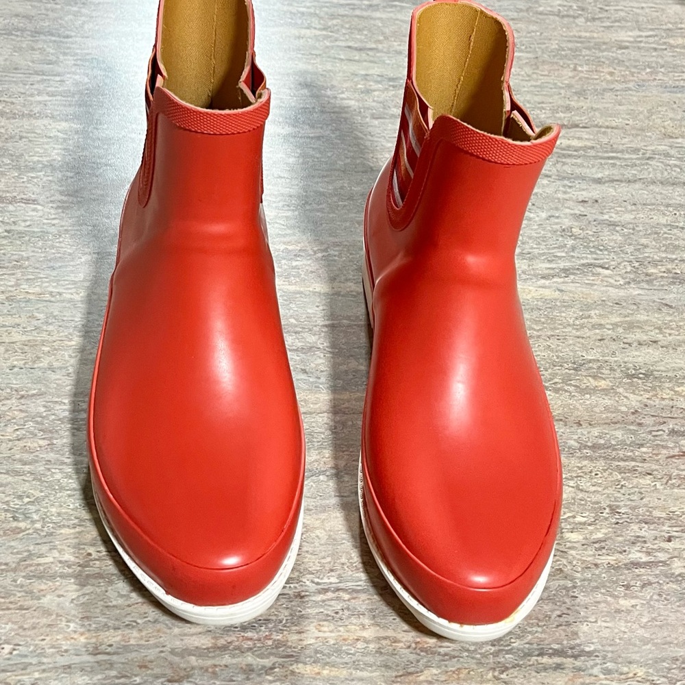 NWOB L.L. Bean Wellie womens ankle rubber boots
